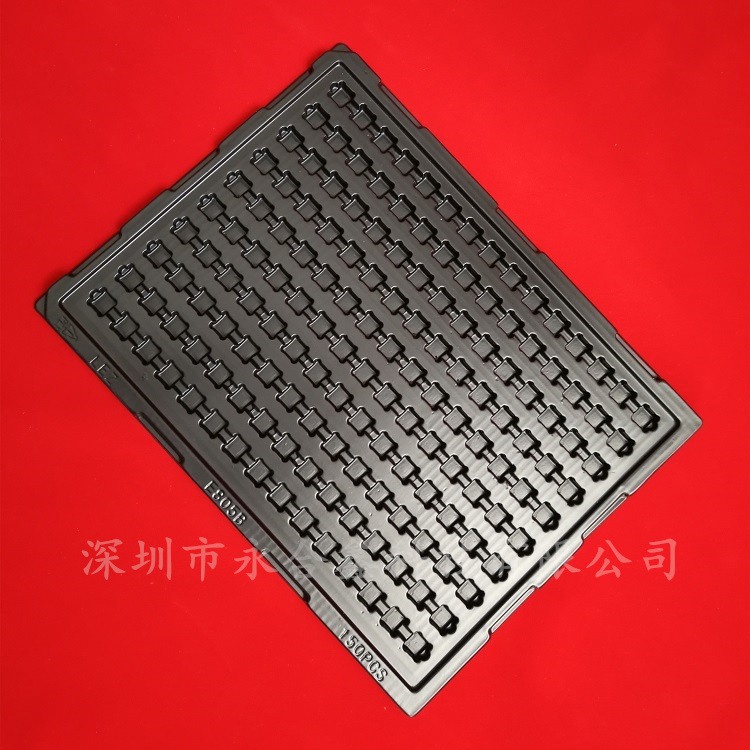 電子元器件吸塑托盤(pán) PS周轉(zhuǎn)盤(pán)定制